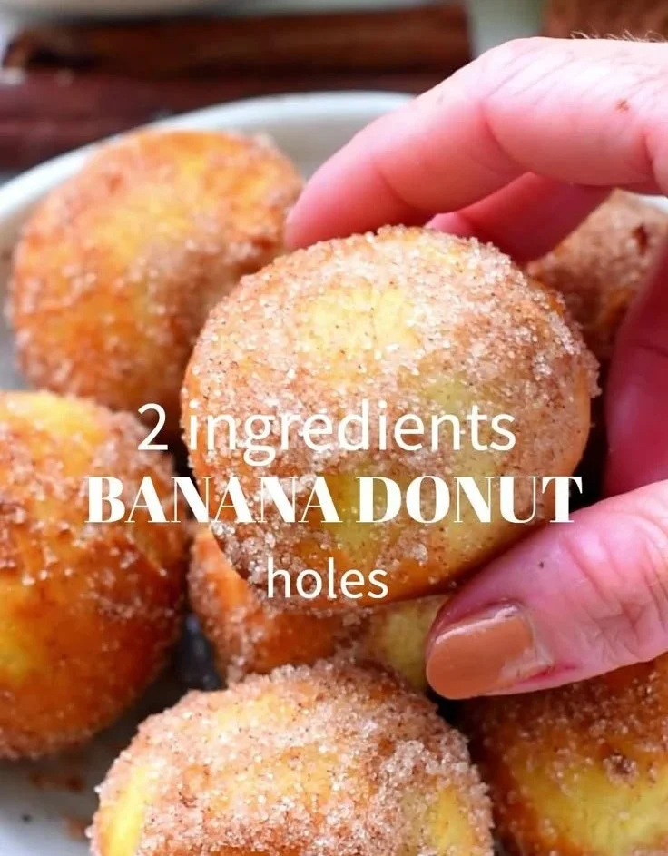 Two-Ingredient Banana Donut Holes