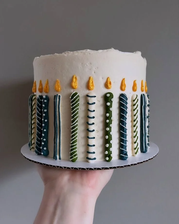 Vintage Birthday Cakes for Men